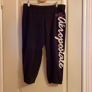Aeropostale joggers w/ design on leg